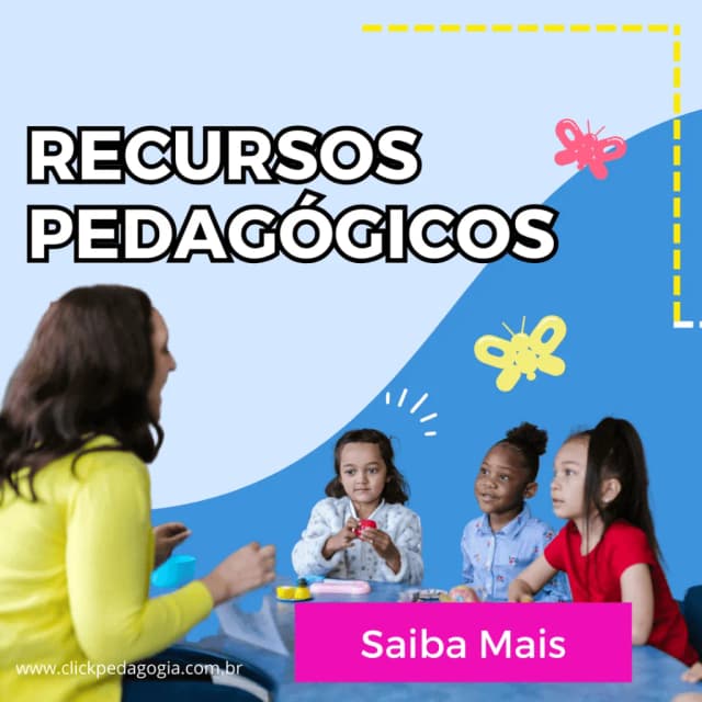 Banner de links sociais da ClickPedagogia