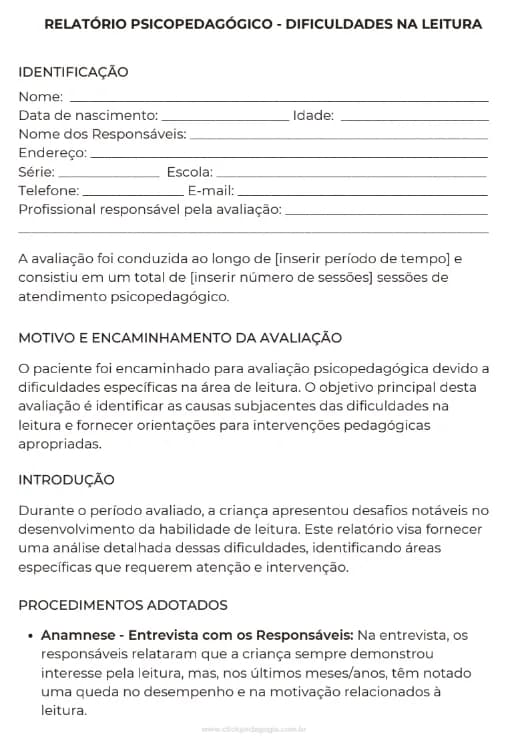 Prévia de Atividades de Acompanhamento