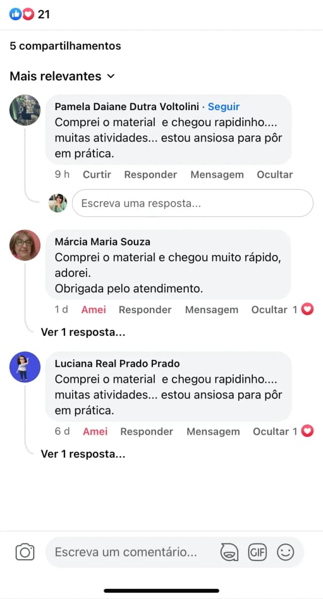 Depoimento de cliente 2