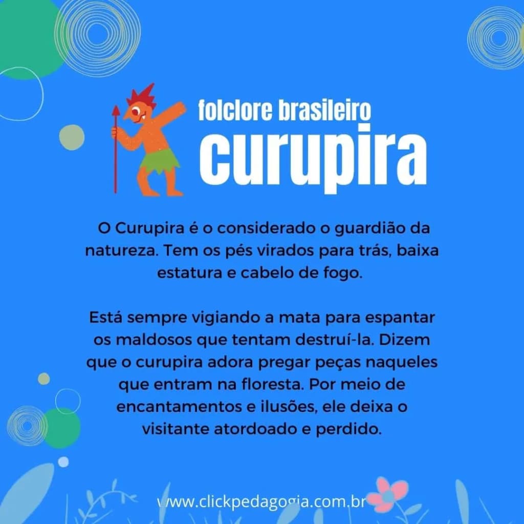 Imagem de destaque para o post: Projeto Pedagógico sobre o Folclore: Atividades do Folclore