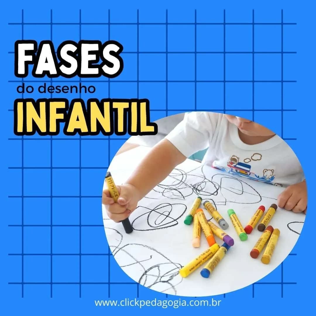 Imagem de destaque para o post: As Fases do Desenho Infantil e o Desenvolvimento Criativo das Crianças