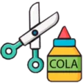 atividades-para-alfabetizacao-atividades-para-imprimir-pdf-atividades-para-alunos-especiais-turminha-abc-tesoura-cola-amarelo-azul.